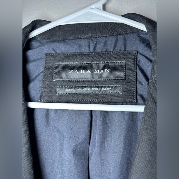 Zara man black blazer/jacket size M - Picture 3 of 6